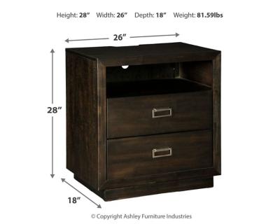 Ashley Hyndell Nightstand B731-92