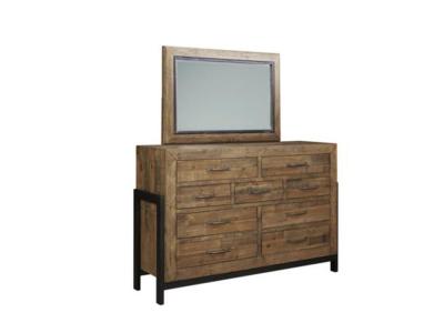 Ashley Sommerford Dresser and Mirror B775B1