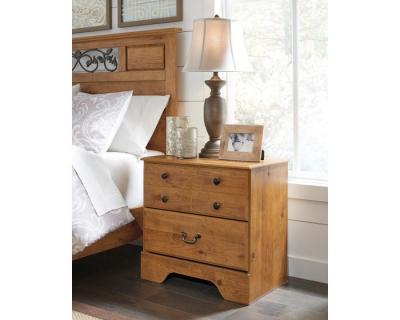 Ashley Bittersweet B219 Poster Queen Bedroom Set in Light Brown - B219-Q