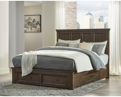 Ashley Johurst King Bedroom Set In Greyish Brown - B762-K