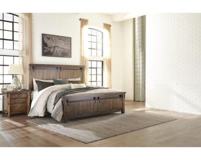 Ashley Lakeleigh King Bedroom Set In Brown - B718-K