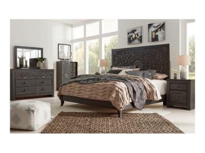 Ashley Paxberry King Bedroom Set In Vintage Brown - B381-K