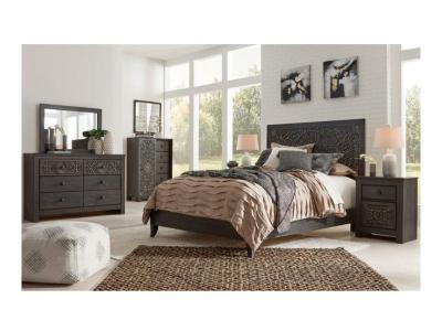 Ashley Paxberry Queen Bedroom Set In Vintage Brown - B381-Q