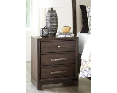 Ashley Brueban King Storage Bedroom Set In Rich Chestnut Brown - B497-K