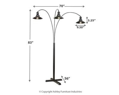 Ashley Sheriel Floor Lamp L725059