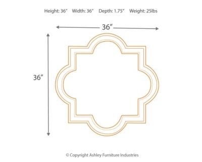 Ashley Desma Accent Mirror A8010044