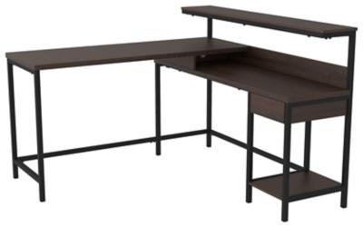 Ashley Camiburg Home Office L-Desk with Storage H283-24