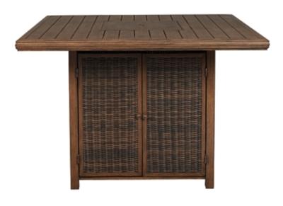 Ashley Paradise Trail Bar Table with Fire Pit P750-665
