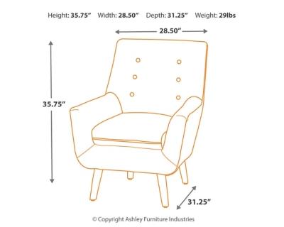 Ashley Zossen Accent Chair A3000045