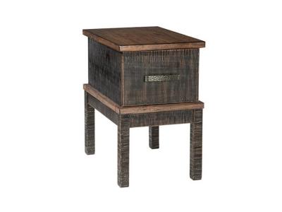 Ashley Stanah Chairside End Table with USB Ports & Outlets T892-7
