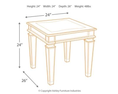 Ashley Tessani End Table T099-3