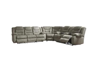 Ashley McCade 3-Piece Reclining Sectional 10104S1