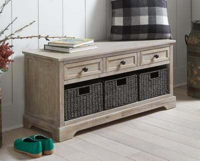 Ashley Oslember Storage Bench A3000198