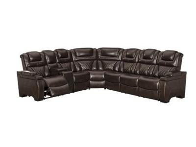 Ashley Warnerton 3-Piece Power Reclining Sectional 75407S1