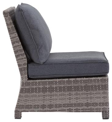 Ashley Salem Beach Armless Chair with Cushion P440-846
