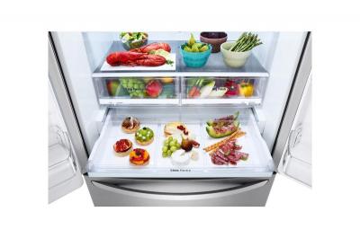 36'' LG French Door Refrigerator with Water Dispenser with 29 cu.ft. Capacity  - LRFWS2906S