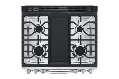 30" LG 6.3 Cu. Ft. Smart Wi-Fi Enabled ProBake Convection Gas Slide-in Range - LSGL6335F