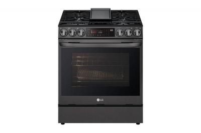 30" LG 6.3 Cu. Ft. Capacity Smart Wi-Fi Enabled ProBake Convection Gas Slide-in Range - LSGL6335D