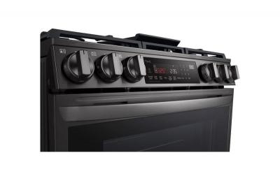 30" LG 6.3 Cu. Ft. Capacity Smart Wi-Fi Enabled ProBake Convection Gas Slide-in Range - LSGL6335D