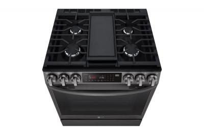 30" LG 6.3 Cu. Ft. Capacity Smart Wi-Fi Enabled ProBake Convection Gas Slide-in Range - LSGL6335D