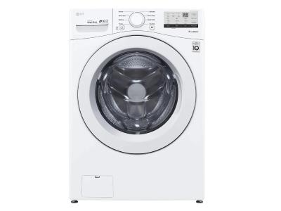 27" LG 5.2 Cu. Ft. Ultra Large Front Load Washer - WM3400CW
