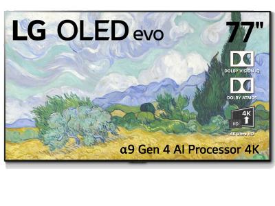 77" LG 77G1 4K Smart OLED evo TV With AI ThinQ
