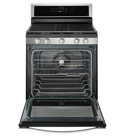 Whirlpool 5.8 Cu. Ft. Freestanding Gas Range with Center Oval Burner - WFG745H0FS