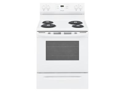 30" Frigidaire 5.3 Cu. Ft. Free-Standing Self Clean Electric Range - CFEF3016VW