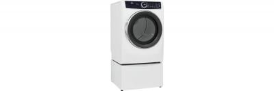 27" Electrolux 8.0 Cu. Ft. Front Load Gas Dryer in White - ELFG7537AW