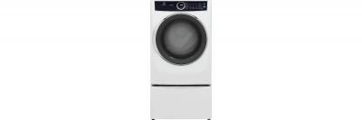 27" Electrolux 8.0 Cu. Ft. Front Load Gas Dryer in White - ELFG7537AW