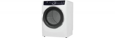 27" Electrolux 8.0 Cu. Ft. Front Load Electric Dryer in White - ELFE753CAW