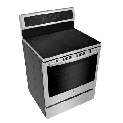 30" GE Profile 6.2 Cu. Ft. Freestanding Induction Range With Convection - PCHB920YMFS