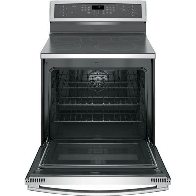 30" GE Profile 6.2 Cu. Ft. Freestanding Induction Range With Convection - PCHB920YMFS