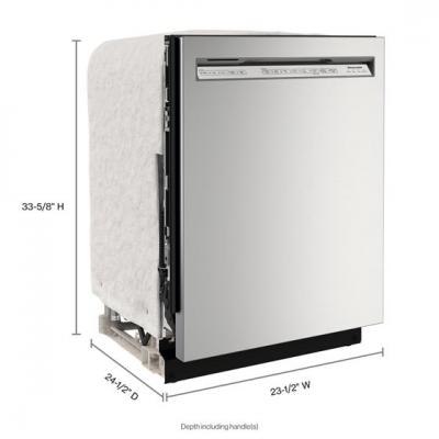 24" KitchenAid 47 dBA Two-Rack Dishwasher In PrintShield Finish With ProWash Cycle - KDFE104KPS