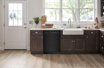 24" KitchenAid 47 dBA Two-Rack Dishwasher with ProWash Cycle - KDFE104KBL