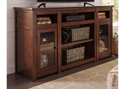 Ashley Harpan TV Stand With Fireplace Option - AFHS-W797-68
