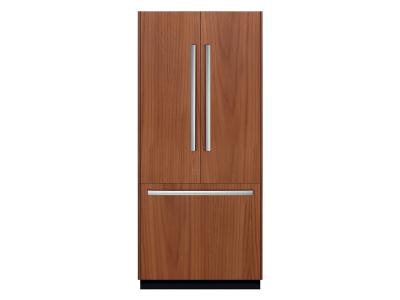 36" Bosch Built In French Door Bottom-Freezer Benchmark Series - Custom Panel B36IT800NP