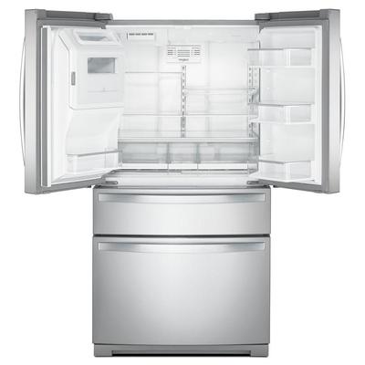 36" Whirlpool 4-Door Refrigerator with Exterior Drawer - 26 cu. ft. - WRX986SIHZ