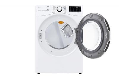 27" LG 7.4 Cu. Ft. Gas Dryer With Built-In AI - DLG3601W