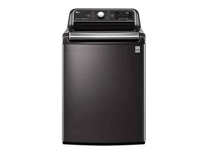 27" LG 5.5 Cu. Ft. Smart Wi-Fi Enabled Top Load Washer - WT7900HBA