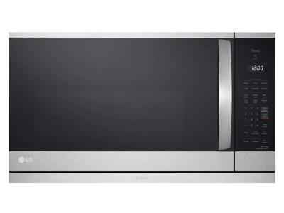 30" LG Smart Wi-Fi Enabled Over-the-Range Microwave Oven - MVEL2125F