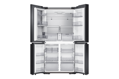 36" Samsung 29 Cu. Ft. Bespoke 4-Door Flex French Door Refrigerators With Navy Glass Panel - F-RF29A9674141