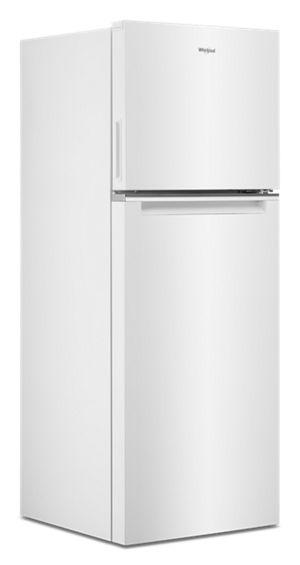 24" Whirlpool 12.9 Cu. Ft. Top Freezer Refrigerator In White - WRT313CZLW