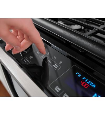 30" Whirlpool 5.8 Cu. Ft. Front Control Gas Range with EZ-2-Lift - WEG745H0FH