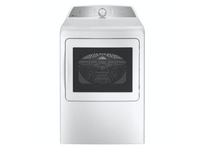 27" GE Profile 7.4 Cu. Ft. Electric Dryer in White - PTD60EBMRWS