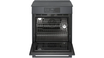 30" Bosch 800 Series Induction Slide-in Range in Black Stainless Steel - HII8047C