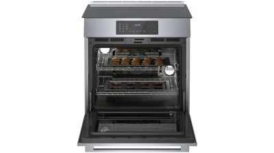 30" Bosch 800 Series Induction Slide-in Range in Stainless Steel - HII8057C