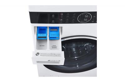 27" LG Single Unit Front Load WashTower With Centre Control Washer And Electric Dryer - WKEX200HWA