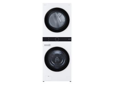 27" LG Single Unit Front Load WashTower With Centre Control Washer And Electric Dryer - WKE100HWA