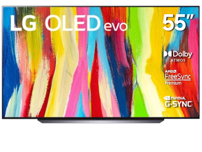 55" LG OLED55C2PUA 4K OLED Evo with Thinq AI TV